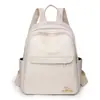 Mochila de alta gama para mujer moda otoño e invierno 2024 mochila casual para mujer bolsa de viaje para mujer patrón tejido cuero suave bolsa antirrobo para mujer