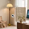 Lámpara de pie retro para sala de estar, junto al sofá, dormitorio, estudio, lámpara de pie de alta gama, iluminación vintage, lámpara de ambiente