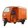 Triciclo de Entrega Rápida, Triciclo Eléctrico, Vehículo Eléctrico para Venta Ambulante, Vehículo Eléctrico de Carga Totalmente Cerrado, Camión Tipo Caja