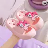 Zapatillas Infantiles de Nuevo Estilo para Niñas, Antideslizantes, Resistentes al Agua, Pantuflas de Baño, Pantuflas de Casa para Interior, Verano