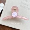Presilha Colorida Coreana Doce de Rosto Sorridente Coração Fofo Parte de Trás da Cabeça Cabelo Presilha Tubarão Acessórios de Cabelo Femininos Headwear Atacado Mulheres