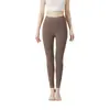 Calça Térmica de Cintura Alta 260g Legging Térmica Veludo Alemão 8832 Calça Térmica Autotérmica Feminina Calça Térmica Slim Fit Sem Costura