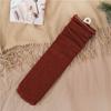 Calcetines Apilados para Mujer Otoño Algodón Peinado ins de Moda Color Sólido Calcetines de Longitud Media Estilo Japonés Color Caramelo Calcetín Enrollado Verano
