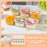 Caja de Empaque para Pastel de Frasco Desechable Transparente para Pudín Tiramisú Horneado Taza Redonda para Mousse con Tapa para Puesto