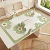 Mantel de Mesa Vegetal Floral Fresco y Sencillo, Impermeable, Resistente al Aceite, Lavable, Mantel Rectangular para Mesa de Comedor, Lujo Ligero, Sensación de Alta Gama, Mantel Individual de PVC