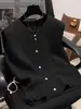 Chaleco de Punto 100% Lana Estilo Otoño e Invierno para Mujer, Cuello Redondo, Cremallera, Cárdigan Suéter sin Mangas, Chal de Cachemira