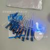 Kit de Clareamento Dental Bandeja Dental de Camada Dupla Conjunto de Essência em Bolsa de Folha de Alumínio
