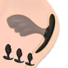 C788 Tapón Anal de Silicona, Juguete Anal de Silicona, Tapón Anal de Bolas para Hombres y Mujeres, Tapón Anal Portátil para Uso en Exteriores