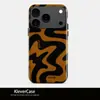 Funda Película Patrón Ola Abstracta Personalizada Doble Capa Adecuada para Funda de Teléfono Móvil Apple 17Promax Nueva Anti-Caídas iPhone