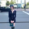 Elegante vestido de punto de manga larga ajustado a la cintura estilo Balmain para mujer en varios colores