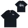 Uma geração de moda marca manga curta T-shirt dados letras desfile básico amantes americanos verão