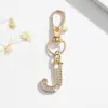 Llavero de Alfabeto de 26 Letras Moderno y Versátil Colgante de Letra Mini A-Z para Hombres y Mujeres, Colgante de Letra para Bolso