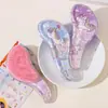 Comercio Exterior Más Vendido Dibujo Animado Pony Estampado Peine Esponjoso Peine Infantil Portátil Pequeño de Mano Peine de Niña Cráneo Esponjoso Superior