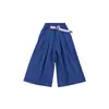Pantalones de pierna ancha a juego para la familia 2026 Nuevo estilo de verano Pantalones ligeros frescos holgados para niños Conjunto familiar madre-hija Pantalones falda