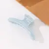 Pinza para el Cabello de Gama Alta Transfronteriza con Nuevo Patrón de Mármol Estilo Chino, Pasador de Nicho para Recogidos en la Parte Trasera de la Cabeza, Pinza de Tiburón Versátil