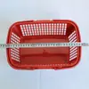 Cesta de Frutas Plástica Portátil 2,5kg Cesta para Colher Morangos Cesta de Ovos Cesta para Colher Cerejas Cesta de Amoras Wax