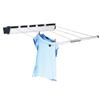 Tendedero Exterior Balcón Montado en Pared Secador de Ropa con Fuerte Capacidad de Carga, Cuerda de Tendedero Retráctil Montada en Pared