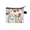 Nuevo Monedero de Dibujos Animados Crayon Shin-Chan para Estudiantes Hombres y Mujeres Bolsa de Almacenamiento de Poliéster Bolsa de Almacenamiento Personalizada de Moda Venta al por Mayor Caliente