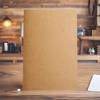Caderno de Papel Kraft Personalizado, Mini Caderno, Livro Razão, Caderno Pautado, Caderno de Papel Kraft Personalizado
