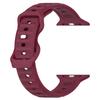 Explosões transfronteiriças para Apple iwatch Strap Monochrome Silicone Strap applewatch Ultra Watch Strap