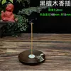 Soporte para Incienso con Diseño de Imitación de Jade Similar al Vidrio, Cenicero, Quemador de Incienso Vertical Estilo Zen, Quemador de Incienso Creativo de Sándalo, Soporte para Incienso Horizontal