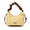 Bolso de axila de lunares de nicho estilo coreano para mujer, nuevo de moda de verano 2026, bandolera cruzada de moda para el día a día, bolso tipo empanada