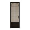 Puerta de Baño Retro Francesa Aleación de Titanio Magnesio Aluminio Balcón Dormitorio Estudio Baño Puerta Plana Estilo Nuevo