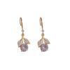 Coreia do Sul Diamante Folha de Ginkgo Elegante Luxo Leve Brilhante Exquisito Versátil Nicho Moda High-end Brincos de Pino