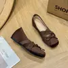 Zapatos de tacón interior estilo coreano con lazo, boca poco profunda, para mujer, nuevos 2026, bailarinas de satén, zapatos para ir al trabajo, Mary Janes