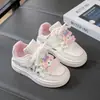 Tenis para Niñas Moda Primavera y Otoño 2026 Suela Suave Versátiles de Velcro Deportivos Casuales para Niñas Pequeñas
