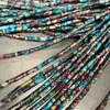 4X13mm Estrella Cilíndrica Color Piedra Emperador Tubo Cilíndrico Cuentas Jaspe Impresión Multicolor Opcional