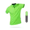 Camisa polo Guangzhou camisa publicitaria ropa de trabajo bordado estampado LOGO camisa solapa manga corta ropa de trabajo estampado