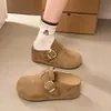 Zapatos Birkenstock Retro con Suela Gruesa para Aumentar Altura para Mujer, Nuevo Modelo Primavera y Otoño 2026, Mocasines Ligeros Cerrados sin Cierre