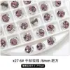 Decorações de Nail Art K9 Retangulares em Forma de Losango com Strass Sem Base, Acessórios de Bola de Strass Ice Sugar Artesanais Acabados, Decoração de Unhas Atacado