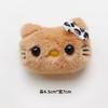 Acessórios de gato kt fofo de pelúcia de desenho animado chamada de leite chamada boneca gatinho broche acessórios de cabelo roupas sapatos e meias acessórios de boneca