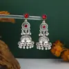 Pendientes de Borla con Campana Tallada Estilo Étnico Retro, Pendientes Artísticos Exquisitos Bohemios, Pendientes de Diseño Europeo y Americano