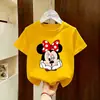 Novedad 2026 Verano Tops para Niñas, Camisetas de Manga Corta, Algodón Puro Estampados de Dibujos Animados, Camisetas Elegantes para Niños y Bebés, Ropa de Verano