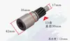 Martillo percutor de gasolina tipo 90 pasador de varilla superior resorte accesorios interruptor de acoplamiento eléctrico biela caja plegable de poliuretano
