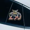 Pegatinas Populares Transfronterizas para Coche, Pegatinas Conmemorativas del 250 Aniversario Americano, Calcomanías para Ventana de Coche de Amazon, Pegatinas de Bandera de Águila