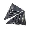 Adecuado para Toyota Camry Sexta Generación 06-11 Persiana de Ventana Triangular Trasera Decoración Exterior de Coche Estilo Mustang Fibra de Carbono