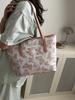 Nuevo bolso de estilo nacional chino 2024, de gran capacidad, informal, de moda, para el hombro, con diseño de mariposa, bolso de mano combinable.
