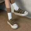 Colección Europea 2026 Otoño/Invierno Hebilla Nueva Punta Redonda Con Cordones Transpirables Ligeros Tenis Casuales