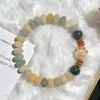 [Fuente en Vivo] Pulsera de Bodhi con Cuentas de Ábaco de Dunhuang de una Sola Vuelta para Juego Literario para Hombre y Mujer Pulsera de Cuentas Su Directo de Fábrica