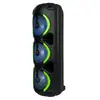 Altavoz de 8 pulgadas y 20 W de tres unidades más vendido para exportación, perfecto para fiestas en casa y karaoke; presenta un diseño de tres altavoces con graves mejorados y admite personalización OEM