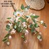 Xiangmanlang Camélia Buquê Flores Artificiais Fabricante Flores Falsas Plantas Verdes Atacado Decoração de Casamento Artesanato Ins Transfronteiriço