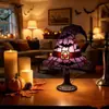 Cruzamento do Novo Chapéu de Bruxa de Halloween Luminária de Mesa Ornamento Ornamento de Luminária de Mesa de Bruxa
