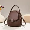 Bolso de hombro cruzado de lujo ligero de alta gama 2026 nuevo bolso de mano vintage simple elegante para mujer de oficina