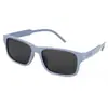 Gafas de Moda Casuales y Versátiles para Hombres, Ins, Gama Alta, Posadas, Montura Cuadrada, que Muestran la Cara, Gafas de Sol Pequeñas para Mujeres, 131 Rt058