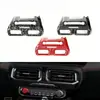 Adequado para Ford 24 Mustang Console Central Modificado Painel de Saída de Ar Decoração ABS Navegação Fibra de Carbono