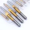 Fugong Defu Titanio Dorado Chapado Acero Blanco Fresadora Broca Llave Accesorios para Máquinas